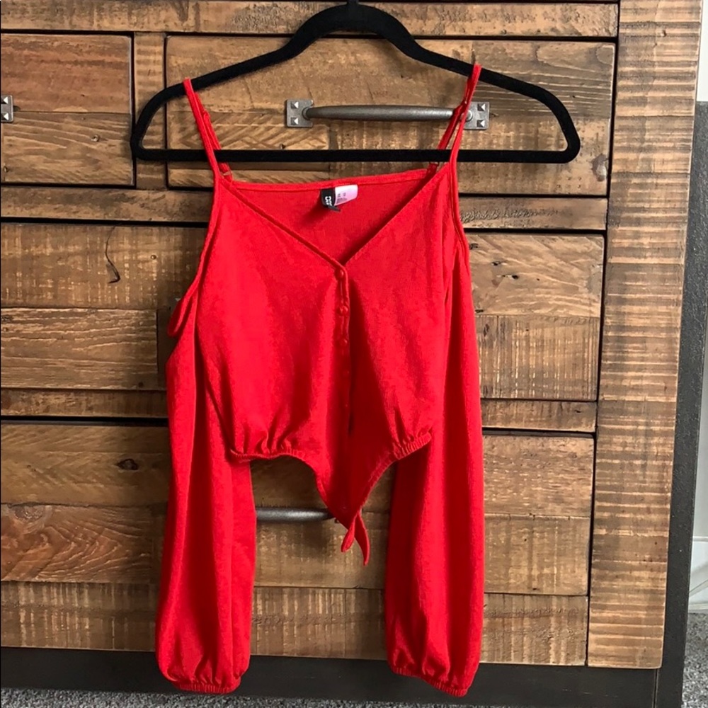 Red tank top/halter top